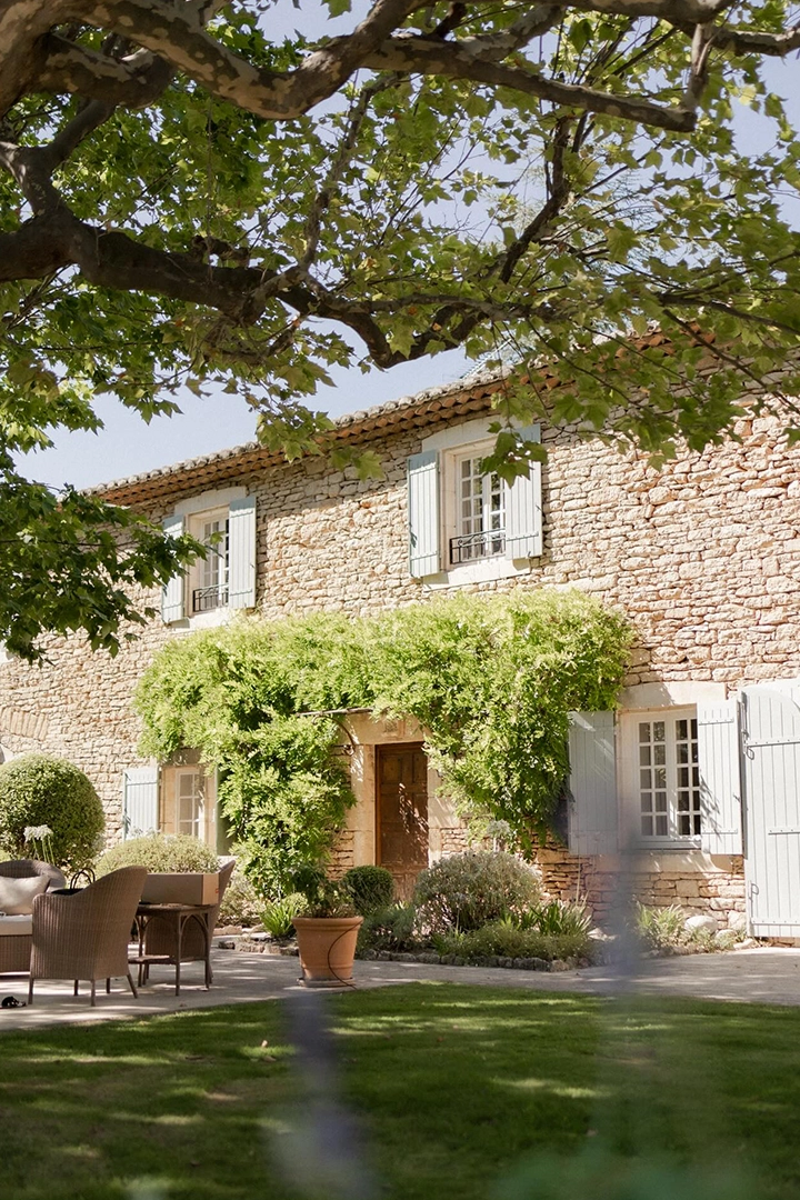Maison en pierre en Provence, entretien et suivi assurés par la conciergerie.